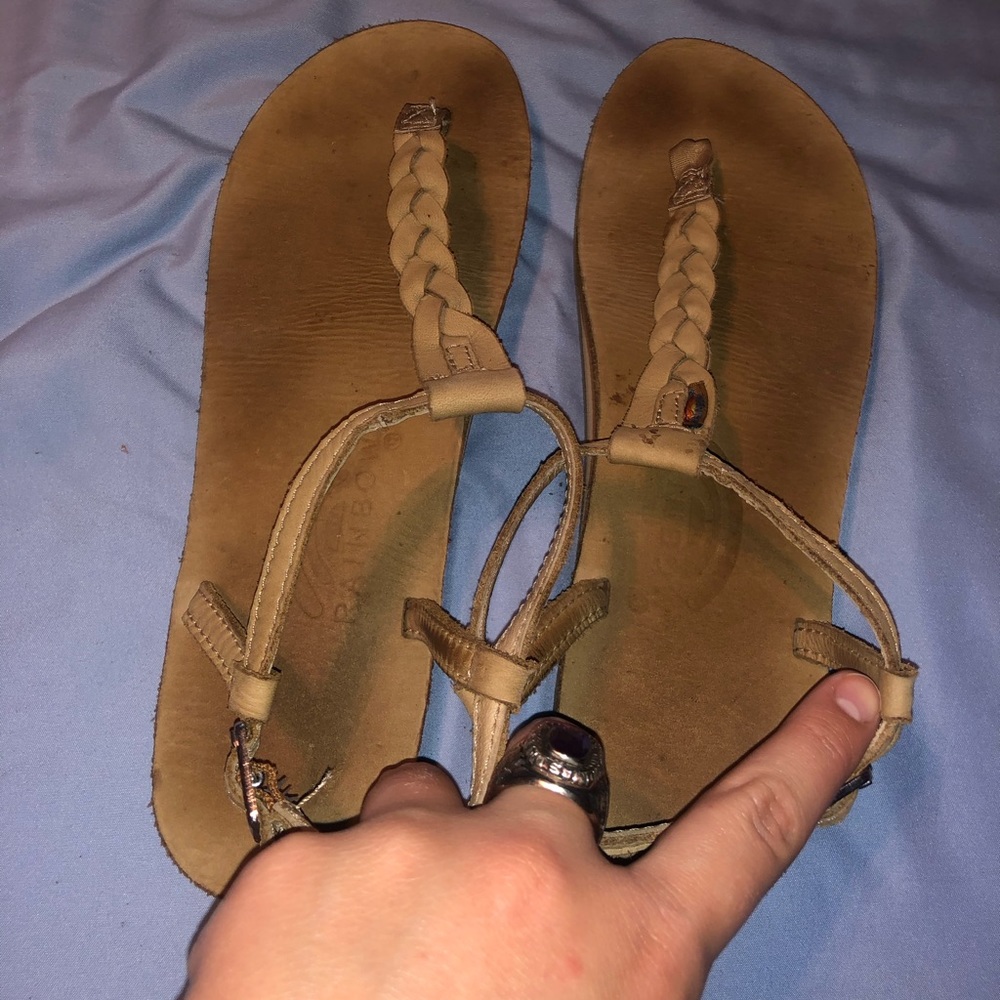 Rainbow sandals